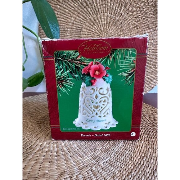 Hallmark Keepsake Ornament – Loving Parents Bell (2002) - Picture 2 of 7